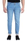 RAGZO Men's Slim Fit Jeans (ri14121d_Light Blue_34)