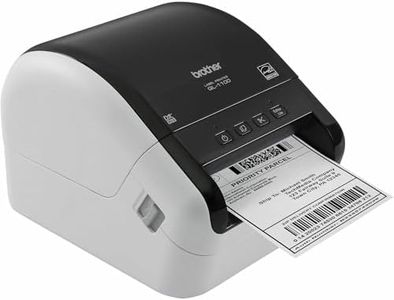 Brother QL-1100 Wide Format, Postage and Barcode Professional Thermal Monochrome Label Printer, Black