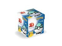 Ravensburger Pokemon Pokeball Net Ball 3D Jigsaw Puzzle for Adults and Kids Age 6 Years Up - 54 Pieces - No Glue Required, Verde