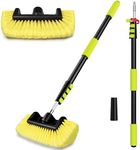 Gardtech 18 FT Reach Cleaning Brush with 3-12 FT Telescopic Extension Pole