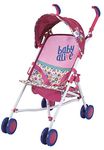 baby alive doll stroller toy- Multi color