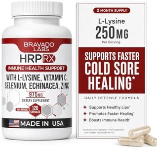 Advanced Lysine Immune Support 975 mg - Maximum Immune Support Supplement - Super Lysine Outbreak Support Pills for Adults - with Zinc, Vitamin C - 120 ct