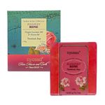 Nyassa Hasayan Rose Luxurious Handmade Natural Bathing Soap|Neem & Virgin coconut | Organic wheat germ oil |Rose fragrance| Natural cleanser | 150gm