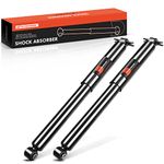 A-Premium Shock Struts Absorber Compatible with Jeep Wrangler 2007-2017 Wrangler JK 2018 Rear Driver and Passenger Side 2-PC Set