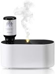 Lecdura Waterless Diffuser for Essential Oil, Battery Operated Scent Air Aromatherapy Diffuser, Mini Portable Aroma Diffusers with 3 Mist Modes, Cycle Start, for 160-400 sq.ft Room Home Office Bedroom