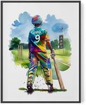 Personalised Cricket Player Gift, A