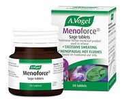 A.Vogel Menoforce Sage Tablets | Menopause Supplements for Women | for Menopause Hot Flushes and Night Sweats | One-a-Day | 30 Tablets