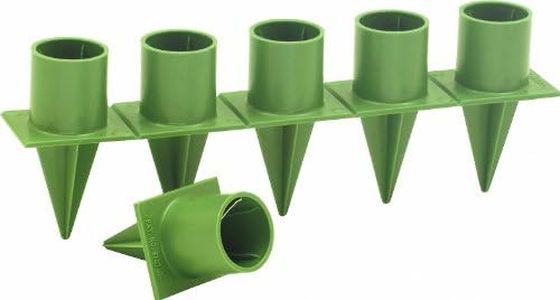 Taper Candle Holder Standard 1" Green 36 Pieces Per Package Candleholder