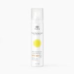 PURU | Pure Mineral Sunscreen SPF50-100% Natural, Only 6 Ingredients, Certified Organic, Water-Resistant, Zero White Cast, Hypoallergenic, UVA/UVB Protection - For Face & Body | 100ml