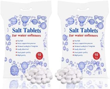 WATER SOFTENER SALT TABLETS 10KG 2 packs large saving