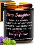 Funny Daughter Candle, Funny Daughter Gifts From Mom, To My Daughter Gifts From Dad, Daughter Gift From Mom, Birthday Gifts For Daughter Adult, Gifts For Daughters From Mothers, Daughter Birthday Gift