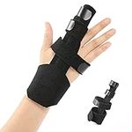 Fanwer Trigger Finger Splint Finger Extension Splint for Broken Joints Sprains Pain Relief Mallet Finger Arthritis Tendonitis Immobilization Support for All Fingers