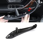 For BMW 3 Series 4 Series Door Handles,Jaronx Inner Door Support Trim Pull Strap Cover Driver Side Left Front Door Armrest Bracket (Fits:BMW 320,328,330,335,M3 2012-2018 and BMW 428, 435,M4 2014-2017)