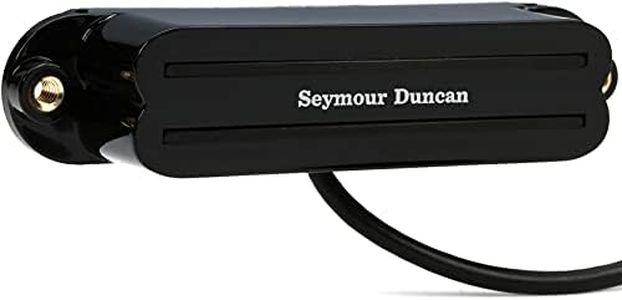 Seymour Duncan SHR-1B Humbucker Single Size Hot Rails Strat Microphone for Electric Guitar Black