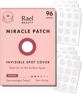 Rael Pimple Patches 96-Pack – Hydrocolloid Acne Spot Treatment