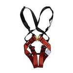 Rock Climbing Harness for Kids Children Sitting Belt Chest Shoulder Belt, Outdoor Moutaineering