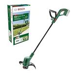 Bosch Home and Garden Cordless Grass Trimmer EasyGrassCut 18V-26 (Without Battery, 18 Volt System, Cutting Diameter: 26 cm, in Carton Packaging), New Design | Classic Green