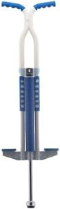 Flybar Master Pogo Stick for Kids, Ages 9+, 80 to 160 Pounds, Easy Grip Handles, Anti-Slip Pegs, Outdoor Toys for Boys, Jumper Toys for Girls, Outside Toys for Kids, Tweens and Teens (Silver/Blue)