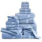 LANE LINEN 24 Piece Bath Towel Set 