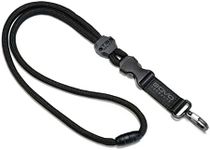 GOVO T3 Lanyard,Durable Round Cord,Metal Hook,Breakaway Buckle,Safety Breakaway (Black(Logo))