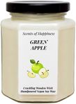 Green Apple Candle With Crackling W