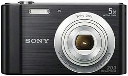 Sony DSCW800/B 20.1 MP Digital Camera (Black)