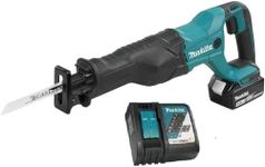 Makita DJR186RTX1 18V LXT Cordless Variable Speed Reciprocating Saw Kit with Battery (5.0 Ah), Rapid Charger & Tool Bag