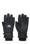 Trespass Ruri II, Black, 2/4, Warm Padded Waterproof Gloves Kids Unisex, Age 2-4, Black