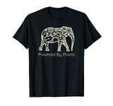 Vegan or Vegetarian Powered by Plants Animal Rights Eco Gift T-Shirt