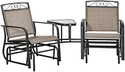 Outsunny Outdoor Glider Chairs with