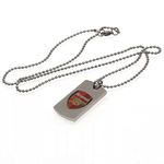 Arsenal F.C. Colour Crest Dog Tag