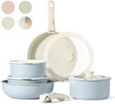 CAROTE 11pcs Pots and Pans Set, Non