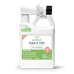 Wondercide - Ready to Use Flea, Tick, and Mosquito Yard Spray with Natural Essential Oils – Mosquito and Insect Killer, Treatment, and Repellent - Plant-Based - Safe Around Pets, Plants, Kids - 32 oz