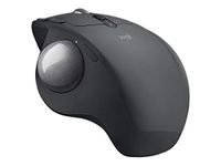 Logitech MX Ergo Plus Advanced Wireless Trackball for PC and MAC with Extra 10° Wedge