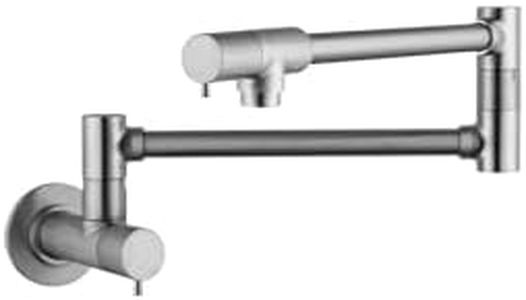 Hansgrohe 04057860 Talis S Wall Mount Potfiller (Steel Optik)