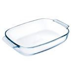 PYREX Rectangular Roaster With Easy Grip- 35 X 23cm