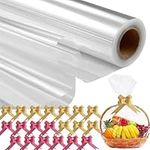 ZCOINS Extra Large Clear Cellophane