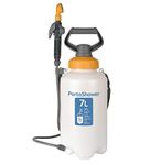 HOZELOCK - Pressure Sprayer Portashower 7L : Ideal for Outdoor Leisure and Gardening Needs (Camping, Caravanning, Cleaning Dogs), Supplied with Shower Spray Head & Carry Strap [4140A0000]