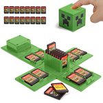 Nintendo Switch Game Card Case with 16 Slots (Minecraft Green)