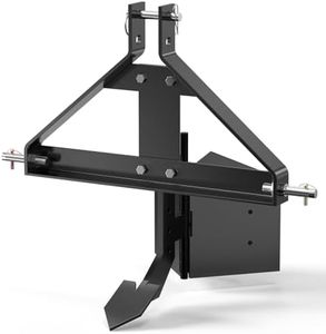 Garvee Middle Buster for Category 1, Heavy Duty Middle Buster Plow 3 Point Hitch Tractors Steel Furrowing Plow, Mechanical Plowing(Include 1 Ditch Blade,2Pices Plow Blade)