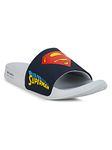 Campus Men's JL-005 BLU/Gry Slippers - 6UK/India JL-005