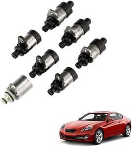 ZUDZUW 7PCS RE5R05A Transmission Control Solenoid Kit 123929A 123933A 123934A Compatible with Infiniti Nissan Kia Datsun