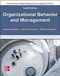 ISE Organizational Behavior and Man