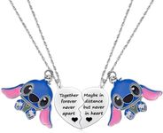 Aesnefe Best Friend Stitch Necklace