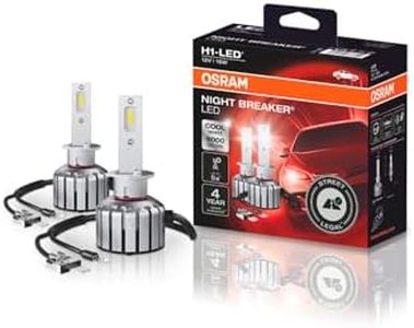 OSRAM Night Breaker H1 LED, up to 40% less glare, first road approved H1 LED retrofit lamp