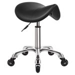 Saddle Stool With Adjustable Seats