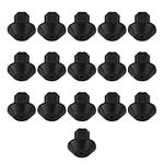 Emptty 16pcs WB2K101 Range Burner Grate Rubber Feet Replacement for GE Replacement for Kenmore 247410 PS241358 247410 PS241358 EAP241358 PS2353327 AP2622260 AP4411611 WB02T10461 AP241358 AP5536214