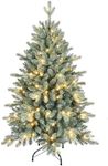 5FT Pre-lit Blue Spruce Artificial 