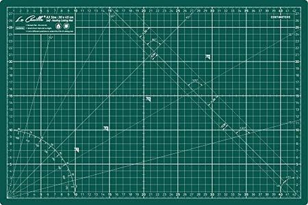 La Canilla Base de Corte Verde Autocicatricante Patchwork A3 (45 x 30cm) Alfombra de Corte para Costura y Manualidades…