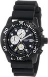 Momentum Men's 1M-DV88B1B Shadow II Chrono Black Hyper Natural Rubber Watch